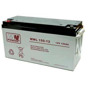 Akumulator MWL 12V 150Ah 10-12 lat
