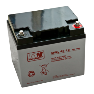 Akumulator MWL 12V 45Ah 10-12 lat