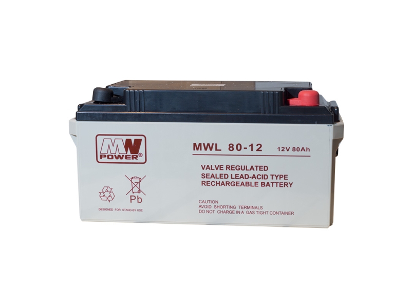 Akumulator MWL 12V 80Ah 10-12 lat
