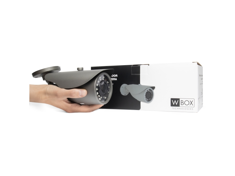 MONITORING DOMU Kamera tubowa IP WBOX WBXIB28124MG 4Mpx, zoom, IR 30m