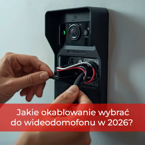 Jakie okablowanie wybrać do wideodomofonu w 2026 roku ? Poradnik przed zakupem sprzętu.
