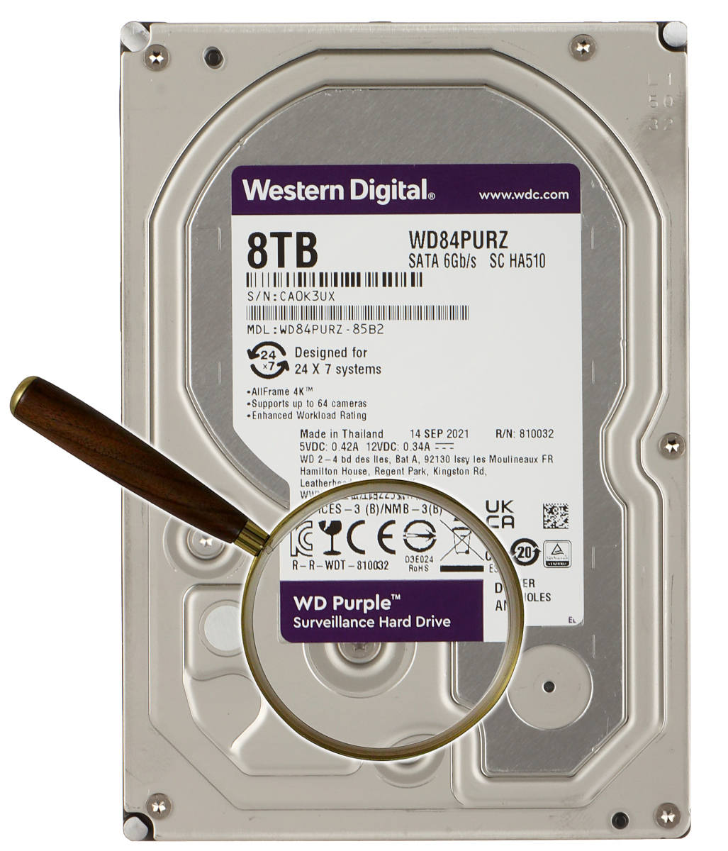 DYSK HDD-WD84PURZ WD PURPLE 3,5" DO PRACY CIĄGŁEJ 8TB - Dyski HDD ...