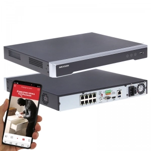 Rejestrator IP Hikvision DS-7608NI-K2/8P na 8 kamer z PoE