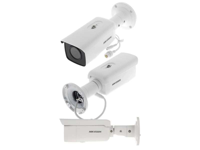 Inteligentna kamera zewnętrzna IP Hikvision DS-2CD2T66G2-2I(2.8MM)(C) AcuSense DarkFighter 6Mpx
