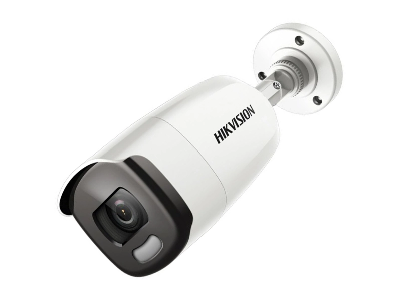 Monitoring działki przez Internet 3 kamery Hikvision DS-2CE12HFT-F(3.6mm) 5 MPx TurboHD Acusense ColorVu