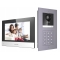 Zestaw wideodomofonowy IP Hikvision: Monitor 7" LCD DS-KH6320-WTE1 + panel zewnętrzny z kamerą i szyfratorem