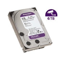 Dysk do monitoringu rejestratora WD Purple 6TB do pracy ciągłej HDD 3,5"