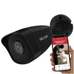 Kamera do monitoringu IP Hikvision IPCAM-B5-BLACK 5Mpx Aplikacja IR30 PoE