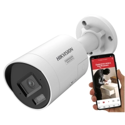 Kamera IP Hikvision DS-2CD2087G3-LI2UY/SRB 8Mpx ColorVu Acusense 3.0 Audio 2.0 PoE MicroSD