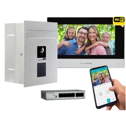 Skrzynka na listy z wideodomofonem Vidos ONE S2201D-SKP monitor M2010 Wifi Skrzynka na listy z wideodomofonem Vidos ONE S2201D-SKP monitor M2010 Wifi