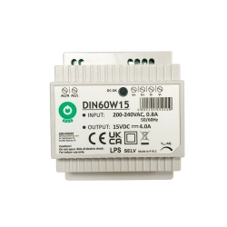 Zasilacz 15V 60W 4A na szynę DIN IP20