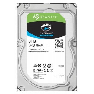 Dysk przemysłowy do pracy ciągłej SEAGATE SkyHawk ST6000VX0023 6TB
