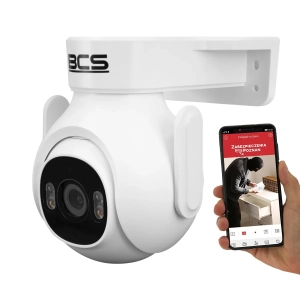 Kamera obrotowa WIFI BCS-L-PTHOME05 5MPx Funkcje AI Mikrofon Głośnik ADC