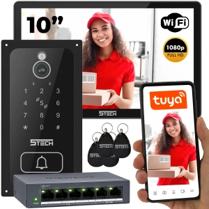 Wideodomofon zestaw 5TECH WIFI 7