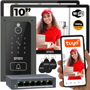 Wideodomofon zestaw 5TECH WIFI 7