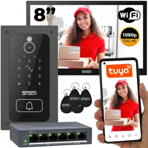 Wideodomofon zestaw 5TECH WIFI 7