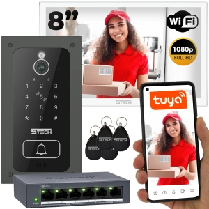 Wideodomofon zestaw 5TECH WIFI 7