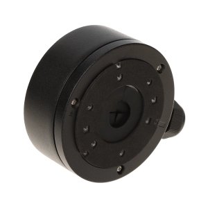 Uniwersalna czarna puszka DS-1280ZJ-XS BLACK montażowa z dławikiem do kamer tubowych i kopułkowych
