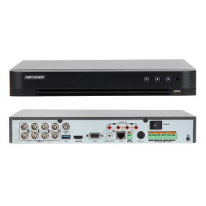Rejestrator DVR HD-TVI na dwa dyski HDD iDS-7208HUHI-K2/4S 8 kanałowy do 8Mpx AcuSense