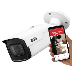 Kamera z zoomem optycznym BCS-L-TIP58VSR6-Ai1(2) 2.7-12 mm 8MPx ANALITYKA IR60 MICROSD