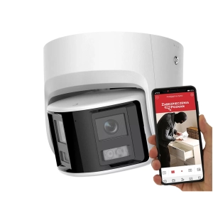 Zewnętrzna kamera IP kąt widzenia 180° DS-2CD2T45G0P-I Hikvision