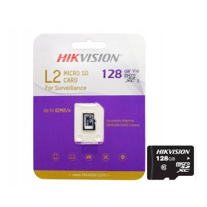 Karta pamięci MicroSD 128GB Hikvision do pracy ciągłej