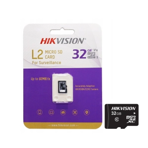 Karta pamięci MicroSD 32GB Hikvision do pracy ciągłej