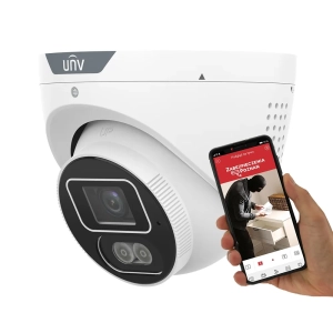 Kamera kopułowa UNV IPC3614SB-ADF28KMC-I1 4Mpx ColorHunter Wise-ISP Tri-Guard Ultra Motion Detection Dual-light