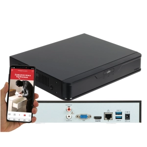 Rejestrator IP UNIVIEW NVR301-04B-IQ na 4 kamery IP
