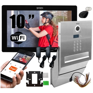 Wideodomofon WIFI 5tech Verus 10" FullHD Skrzynka na listy Android iOS