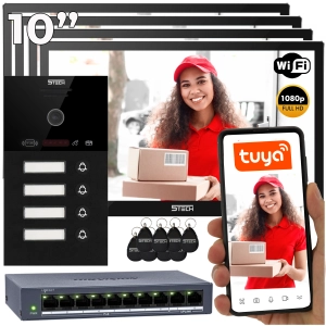 Wideodomofon zestaw 5TECH WIFI 7