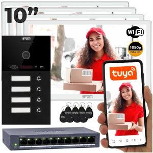 Wideodomofon zestaw 5TECH WIFI 7