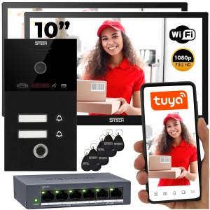 Wideodomofon zestaw 5TECH WIFI 7