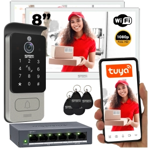 Wideodomofon zestaw 5TECH WIFI 7