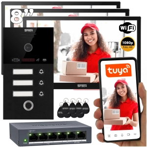 Wideodomofon zestaw 5TECH WIFI 7