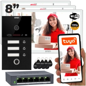 Wideodomofon zestaw 5TECH WIFI 7