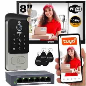 Wideodomofon zestaw 5TECH WIFI 7