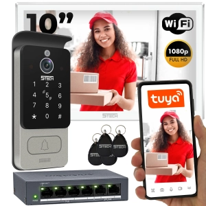 Wideodomofon zestaw 5TECH WIFI 7