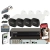 Zestaw monitoringu na 4 kamery Hikvision DS-2CE17K0T-LFS 2.8 mm 5 MPx Smart Hybrid Light Acusense