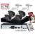 Zestaw monitoringu IP Dahua 4 kamery IPC-HFW2449S-S-IL-0280B 4MPx Podwójny oświetlacz, Analityka, 4TB