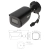 Czarna kamera IP Dahua IPC-HFW2541E-S-0280B-BLACK 5MPx Wizsense StarLight Analityka IVS IR30 MicroSD Audio
