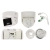 Zewnętrzna kamera panoramiczna IP Hikvision z 2 obiektywami DS-2CD2346G2P-ISU/SL 4Mpx 2x 2.8mm, AcuSense + Live Guard