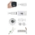 Monitoring nocny na 60m 4x kamera IP Hikvision DS-2CD2T87G3-LIS2UY/SL 8Mpx ColorVu z analityką obrazu Acusense 2TB
