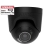 Kamera IP kopułowa Ajax TurretCam HL 8Mpx BLACK 2.8mm Hybrydowe oświetlenie LED + IR, Detekcja Ruchu + Mikrofon