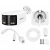 Kamera IP Panoramiczna Hikvision DS-2CD1T63G2P-LIUF/SL 6Mpx Smart Hybrid Light, Detekcja ruchu 2.0, Live Guard