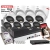Top zestaw profesjonalnego monitoringu IP 8 kamer Dahua IPC-HDW2649T-S-LED-0280B-PRO 6MPx WizSense WizColor SMD PLUS Mikrofon