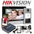 Wideodomofon zestaw DS-KIS604-S(B) Hikvision + breloki + karta microSD 32 Gb