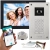 Wideodomofon podtynkowy Vidos Stacja S14D duży monitor M14B-X WiFi Android FHD
