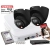 Mały zestaw monitoringu 2x kamera IP Dahua IPC-HDW1639T-A-IL-0280B-S6 BLACK 6Mpx SMD człowiek + Smart Dual Light + Full-Color