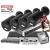 Zestaw 4 kamer IP HIKVISION DS-2CD2083G2-LI2U BLACK 8Mpx Pro Series - Smart Hybrid Light + AcuSense